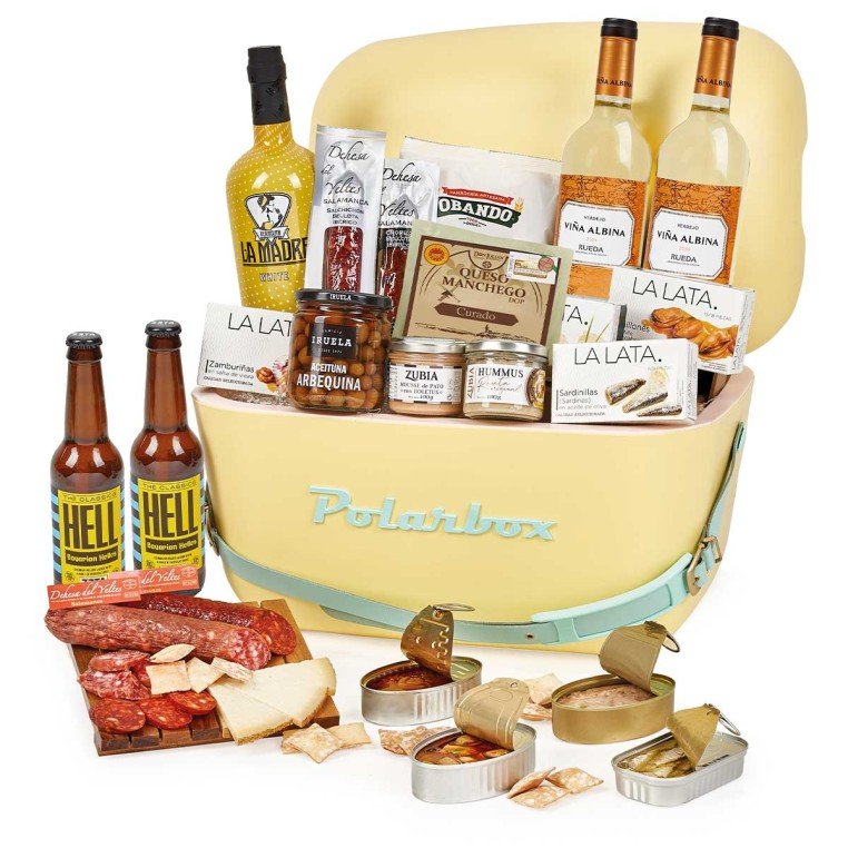 cesta-de-navidad-gourmet-204-en-nevera-polarbox-w25204